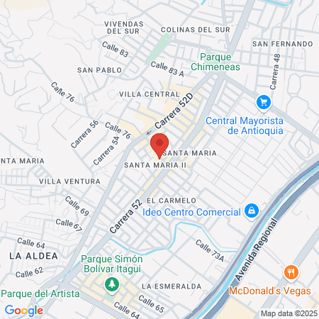 Sala De Belleza Donna Bella map