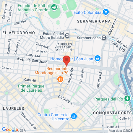 Sala De Belleza Cabellos Sano map