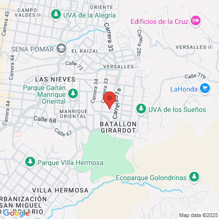 Trenzas Africanas Domicilios map