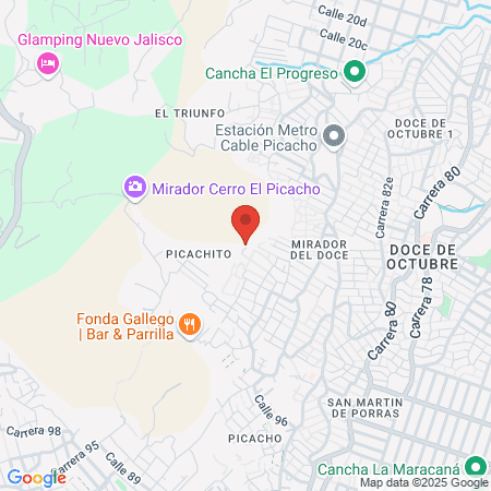 Uñas Maria Gladys map