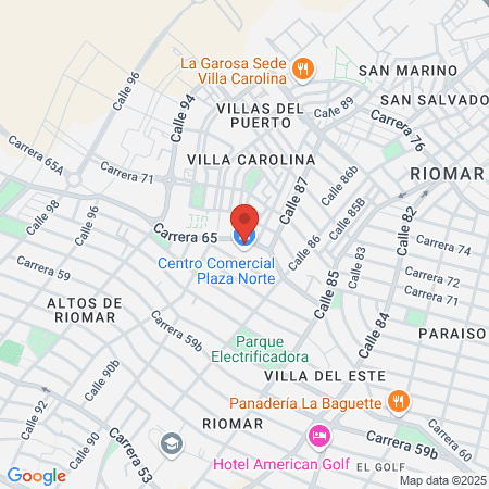 SALA DE BELLEZA Caras Lindas map