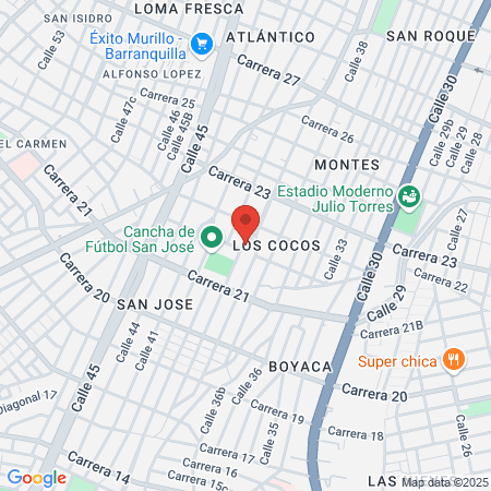 Any Escudero Beauty Manager map