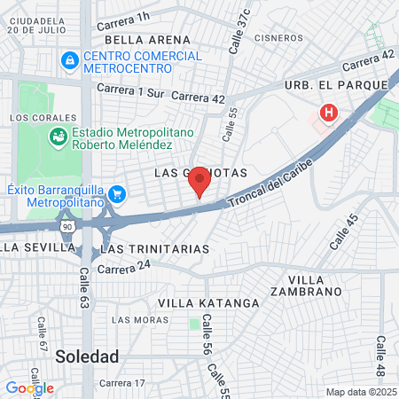 Sala De Belleza Oliver map