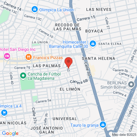 Peluqueria Marycela map