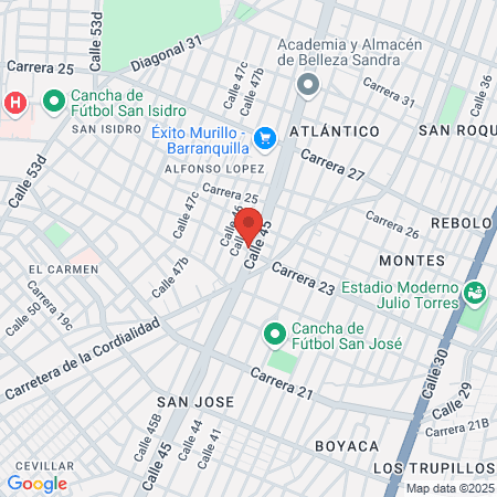 Sala De Belleza Nancy Vanegas map