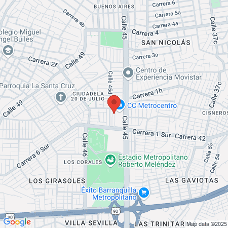 Amada Studio de Belleza map