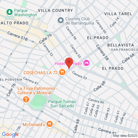 DEYKA Barranquilla map