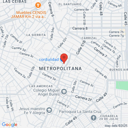 Caribe Medicinal map