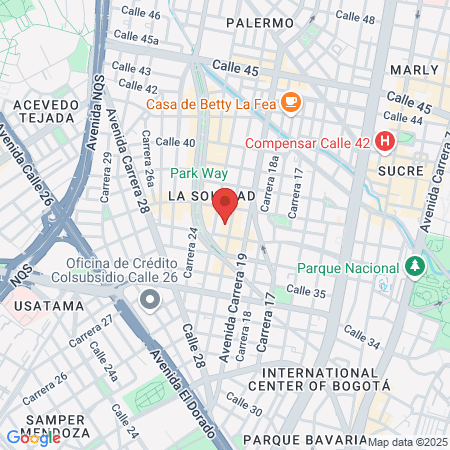 El Imperio De Las Uñas Sede Teusaquillo map