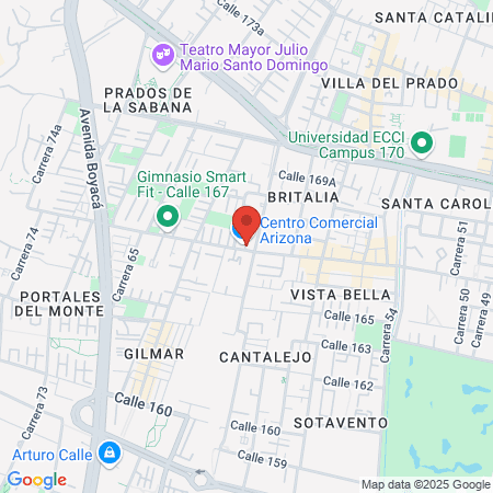 Dluxe Internacional map