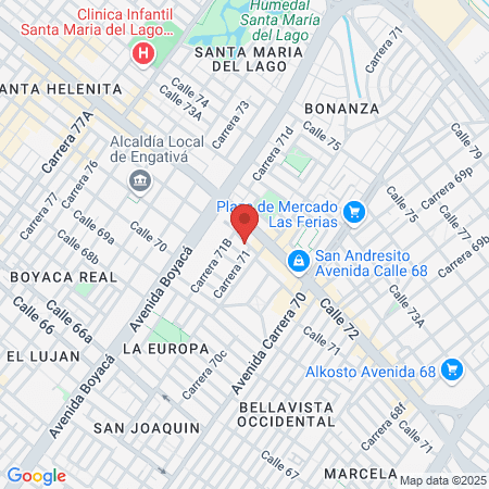 Consultorio Estético Maria Alexandra Vargas Salud Y Belleza map