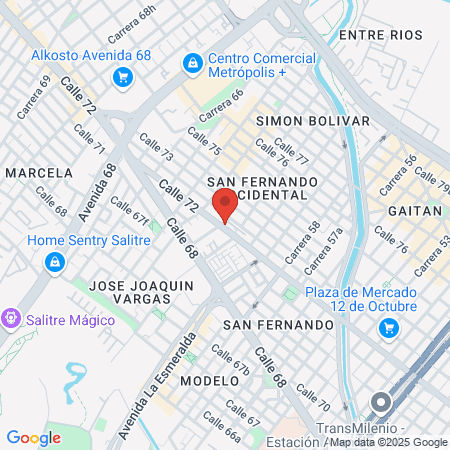 Peluqueria Estrellas Dc map