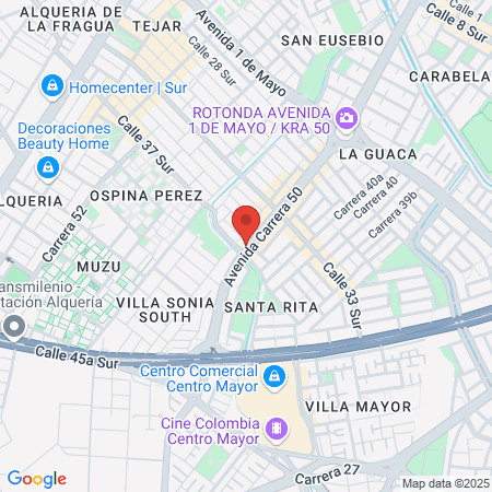 Beautiful Nails Spa De Uñas map