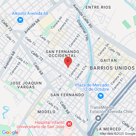 Salón De Belleza Visión map