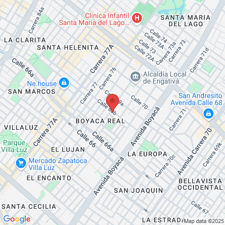 Peluquería Sirlis. map