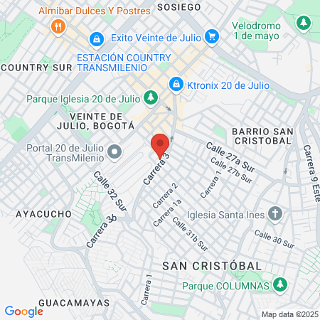 Diseños Y Estilos VIP map