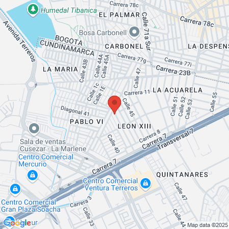 Beauty And Nails map