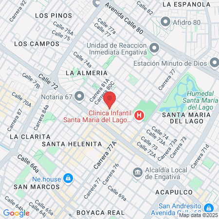 Centro De Belleza map