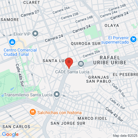 Escuela de belleza dorinel map