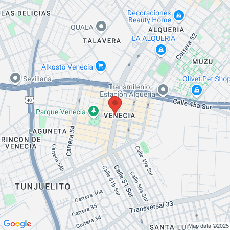 Artistic Beauty Salón map