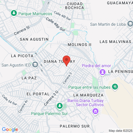 Salón De Belleza Hairs map