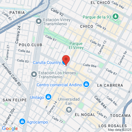 Sala De Belleza Steven map