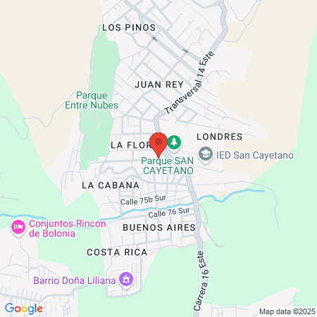 Sala De Belleza Cielito map