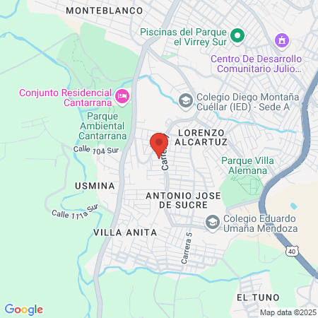 Sala De Belleza Sanmaf map