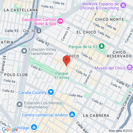 Cliché Beauty Home map