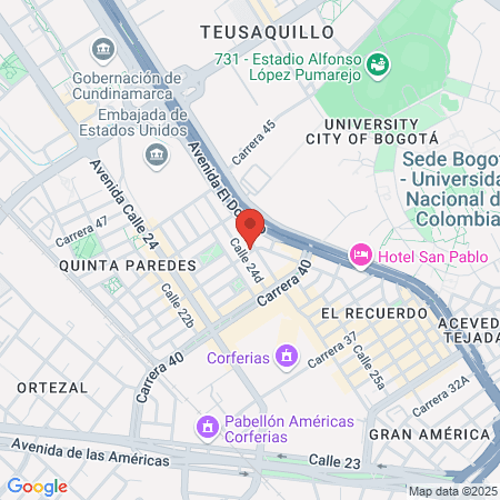 Salón De Belleza Caché map