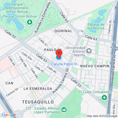 La Esmeralda map