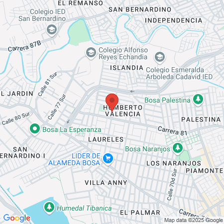 Sala De Belleza Paola map