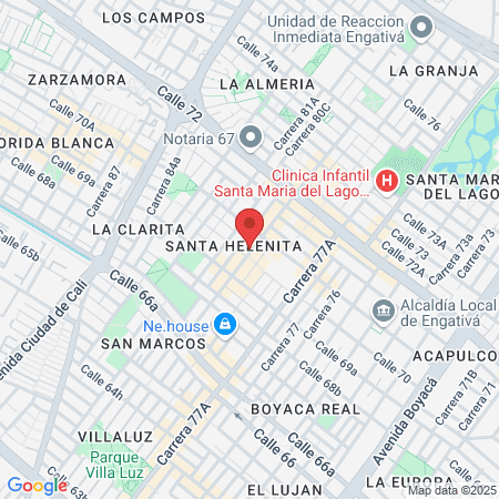 Salón De Belleza Dtito map