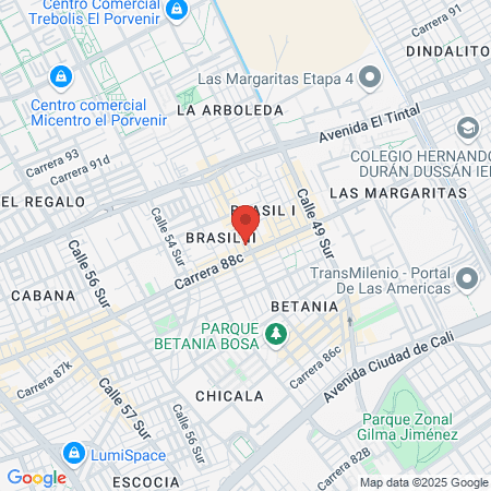 Paola Guzman studio map