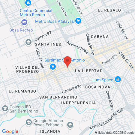 Salón De Belleza Anny map