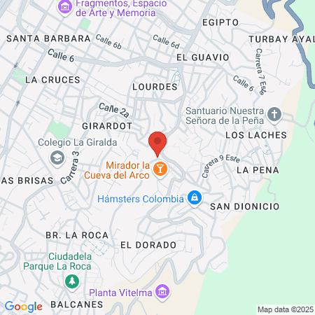 Peluquería La Diana Jc map