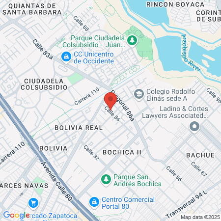 stock Peluquería map