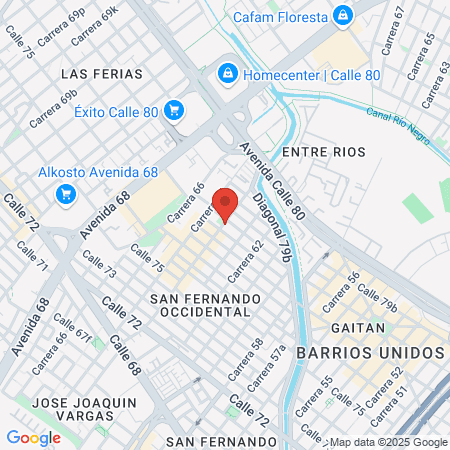 Salon De Belleza Corresponsal Bancolombia map