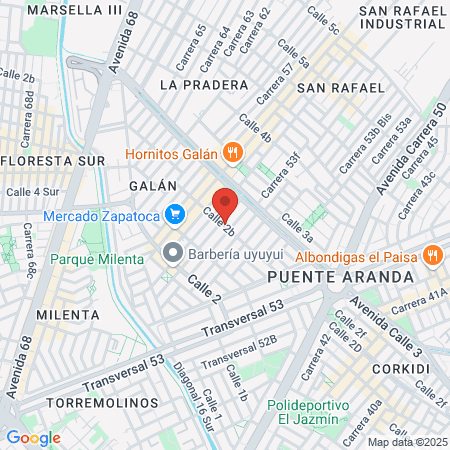 Salón De Belleza Magical map