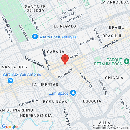 Salon De Belleza Espejos map