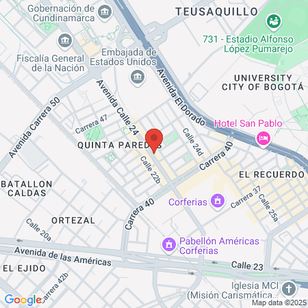 Sala de belleza Oscar.s map