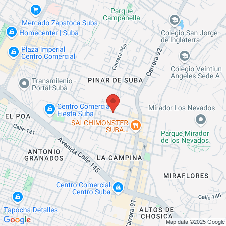 Salón De Belleza D And D map