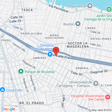 El Closet De Paula map