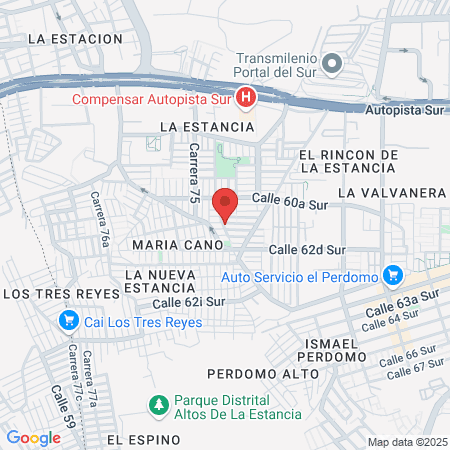 Peluquería El Country map