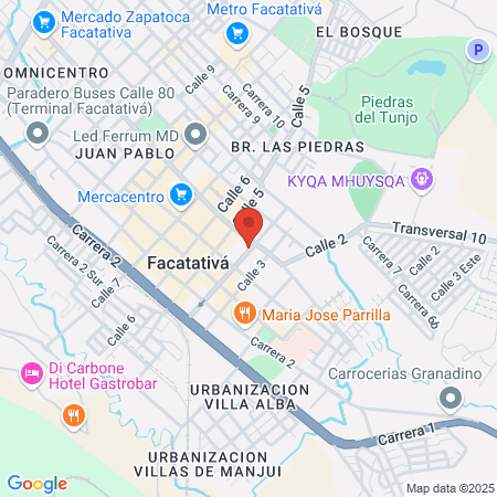 Salon Angel Canela map