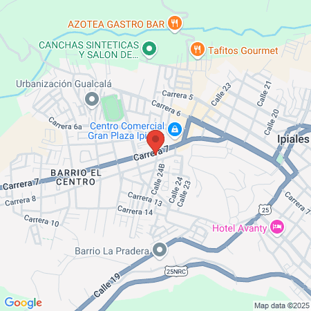 Bellas Indulgentes map