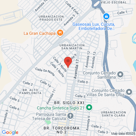 Shakira Centro De Belleza map