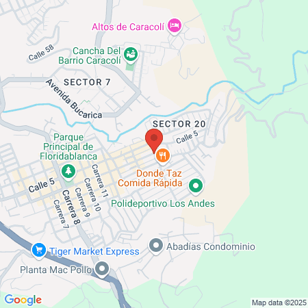 Dra. Ingrid Johana Estrada map