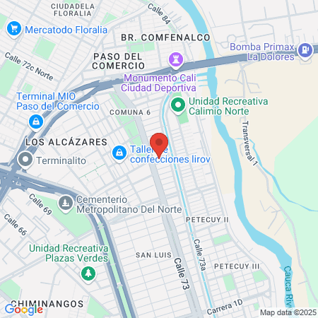 Sandra Muñoz Estética Cosmetica map