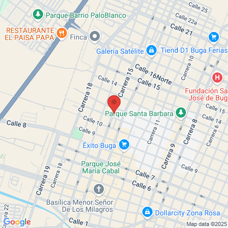 Sala De Belleza Glamour map